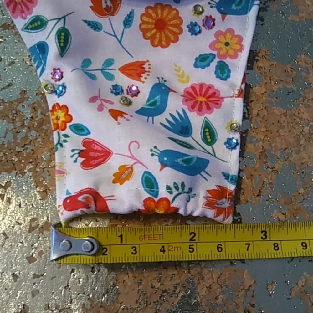 WOMEN’S “FLORA AND FAUNA” COTTON FACE MASK